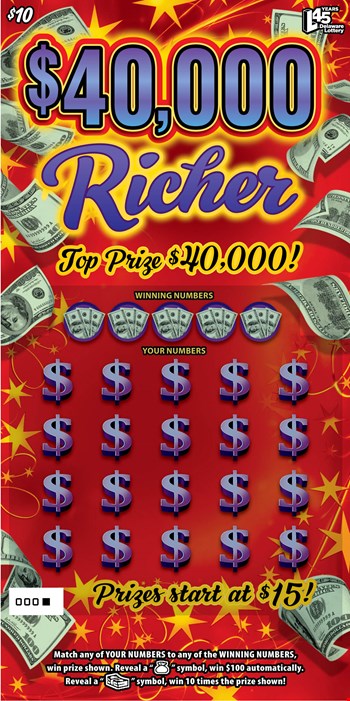 $40,000 RICHER